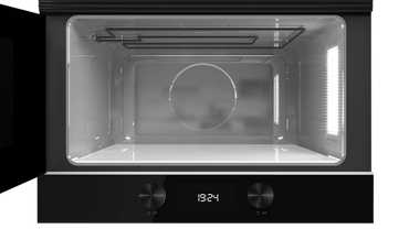 Cuptor cu microunde încorporabil cu bază ceramică și funcție grill ML 8220 BIS L BK