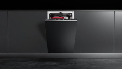 Mașină de spălat vase complet încorporabilă DFI 44800, 45 cm, capacitate de 10 seturi si panou de control electronic