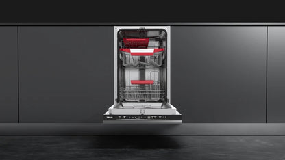 Mașină de spălat vase complet încorporabilă DFI 44800, 45 cm, capacitate de 10 seturi si panou de control electronic