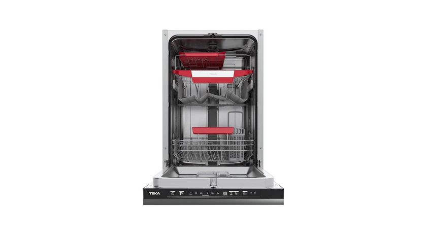 Mașină de spălat vase complet încorporabilă DFI 44800, 45 cm, capacitate de 10 seturi si panou de control electronic