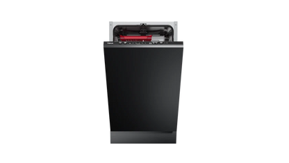 Mașină de spălat vase complet încorporabilă DFI 44850, 45 cm, ușă glisantă si capacitate de 10 seturi