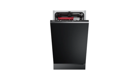 Mașină de spălat vase complet încorporabilă DFI 44850, 45 cm, ușă glisantă si capacitate de 10 seturi