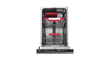 Mașină de spălat vase complet încorporabilă DFI 44850, 45 cm, ușă glisantă si capacitate de 10 seturi