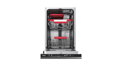 Mașină de spălat vase complet încorporabilă DFI 44850, 45 cm, ușă glisantă si capacitate de 10 seturi