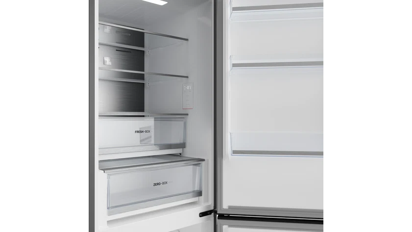 Combina frigorifica Free-Standing RBF 64660 SS, finisaj inox, Total No Frost, Control Air Flow, Metal Cooling