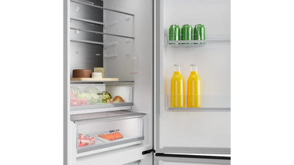 Combina frigorifica Free-Standing RBF 68670 WH, finisaj Alb, Total No Frost, Control Air Flow, Metal Cooling