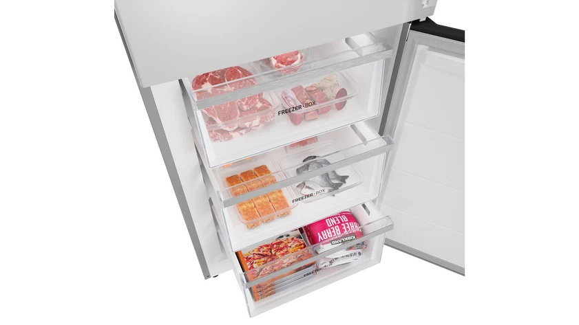 Combina frigorifica Free-Standing RBF 68670 WH, finisaj Alb, Total No Frost, Control Air Flow, Metal Cooling