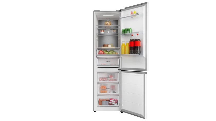 Combina frigorifica Free-Standing RBF 68670 WH, finisaj Alb, Total No Frost, Control Air Flow, Metal Cooling