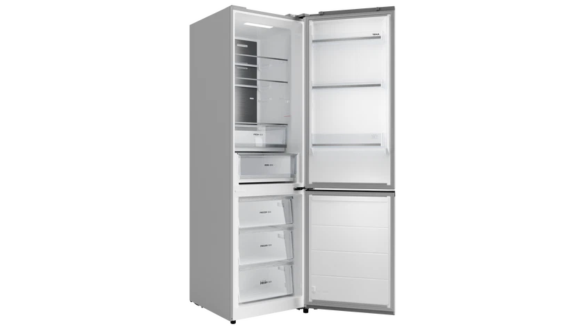 Combina frigorifica Free-Standing RBF 68670 WH, finisaj Alb, Total No Frost, Control Air Flow, Metal Cooling