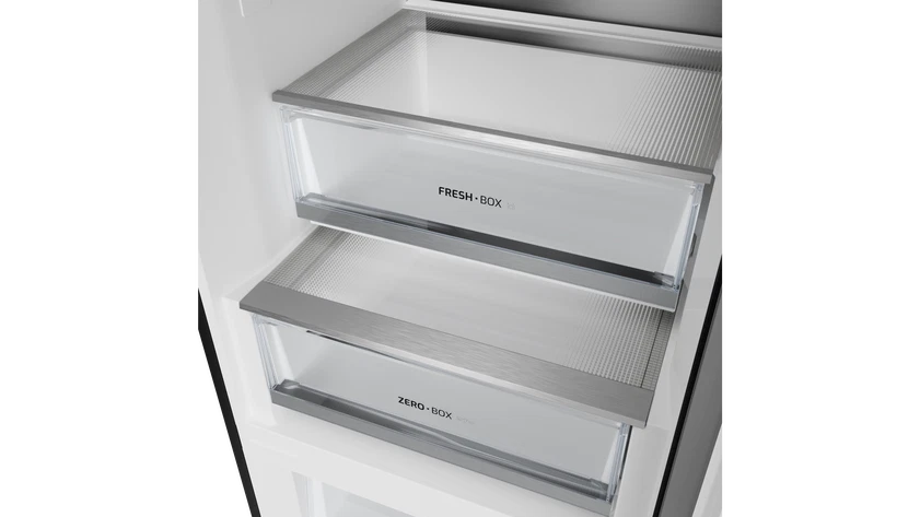 Combina frigorifica Free-Standing RBF 88670 GBK, Total No Frost, Control Multi Air Flow, Metal Cooling , Control DualTemp