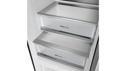 Combina frigorifica Free-Standing RBF 88670 GBK, Total No Frost, Control Multi Air Flow, Metal Cooling , Control DualTemp