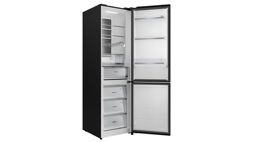 Combina frigorifica Free-Standing RBF 88670 GBK, Total No Frost, Control Multi Air Flow, Metal Cooling , Control DualTemp