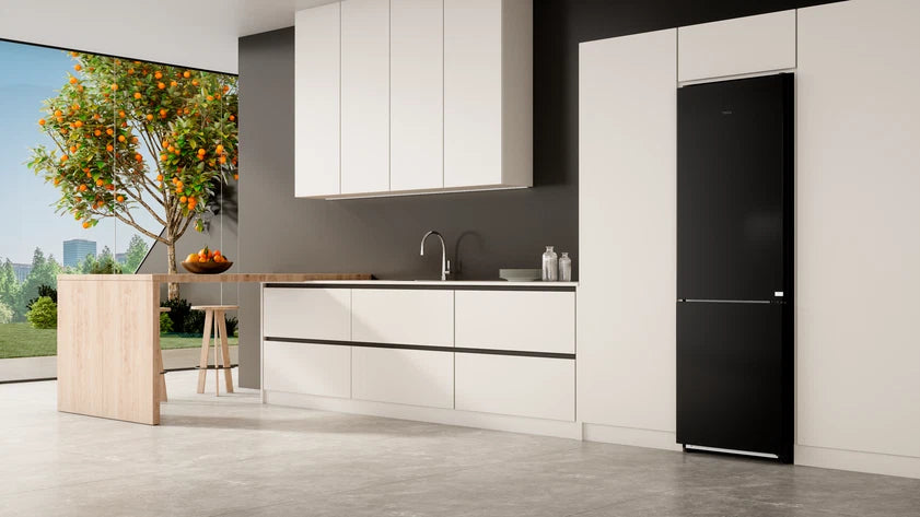 Combina frigorifica Free-Standing RBF 88670 GBK, Total No Frost, Control Multi Air Flow, Metal Cooling , Control DualTemp