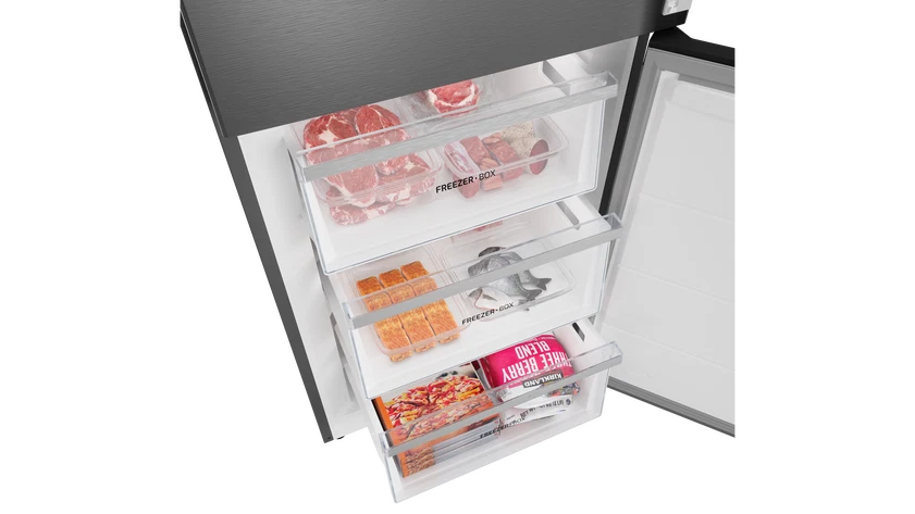 Combina frigorifica Free-Standing, finisaj Inox RBF 88680 SS, Total No Frost, Control Multi Air Flow