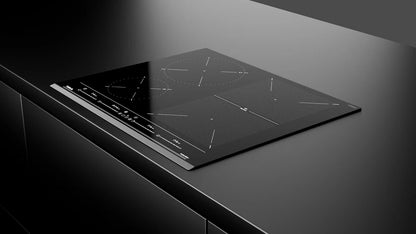 Plită electrică cu inducţie IZF 64600 BK MSP, cu MultiSlider Touch Control, 4 zone de preparare (4 + 2 zone FLEX) şi funcţii speciale, 60 cm