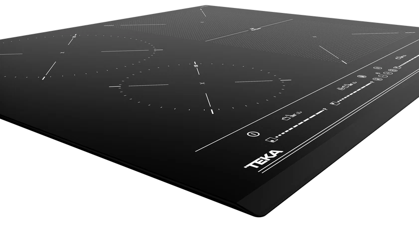 Plită electrică cu inducţie IZF 64600 BK MSP, cu MultiSlider Touch Control, 4 zone de preparare (4 + 2 zone FLEX) şi funcţii speciale, 60 cm