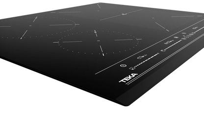 Plită electrică cu inducţie IZF 64600 BK MSP, cu MultiSlider Touch Control, 4 zone de preparare (4 + 2 zone FLEX) şi funcţii speciale, 60 cm