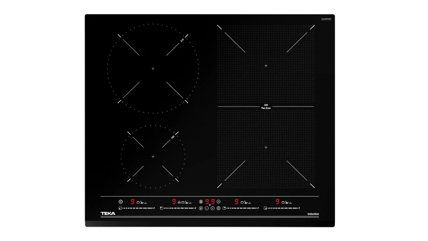 Plită electrică cu inducţie IZF 64600 BK MSP, cu MultiSlider Touch Control, 4 zone de preparare (4 + 2 zone FLEX) şi funcţii speciale, 60 cm