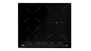 Plită electrică cu inducţie IZF 64600 BK MSP, cu MultiSlider Touch Control, 4 zone de preparare (4 + 2 zone FLEX) şi funcţii speciale, 60 cm