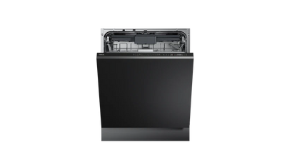 Mașină de spălat vase complet încorporabilă DFI 76950, cu funcţie antibacteriană IonClean, compartiment superior semi-ajustabil pe înălţime şi sistem automat de deschidere,