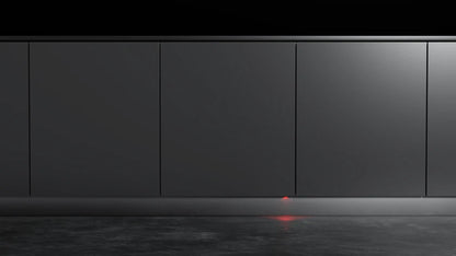 Mașină de spălat vase complet încorporabilă DFI 76950, cu funcţie antibacteriană IonClean, compartiment superior semi-ajustabil pe înălţime şi sistem automat de deschidere,