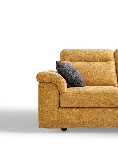 Canapea BELLARGO,material CARACAS 011,parte fixa cu 3 locuri si sezlong