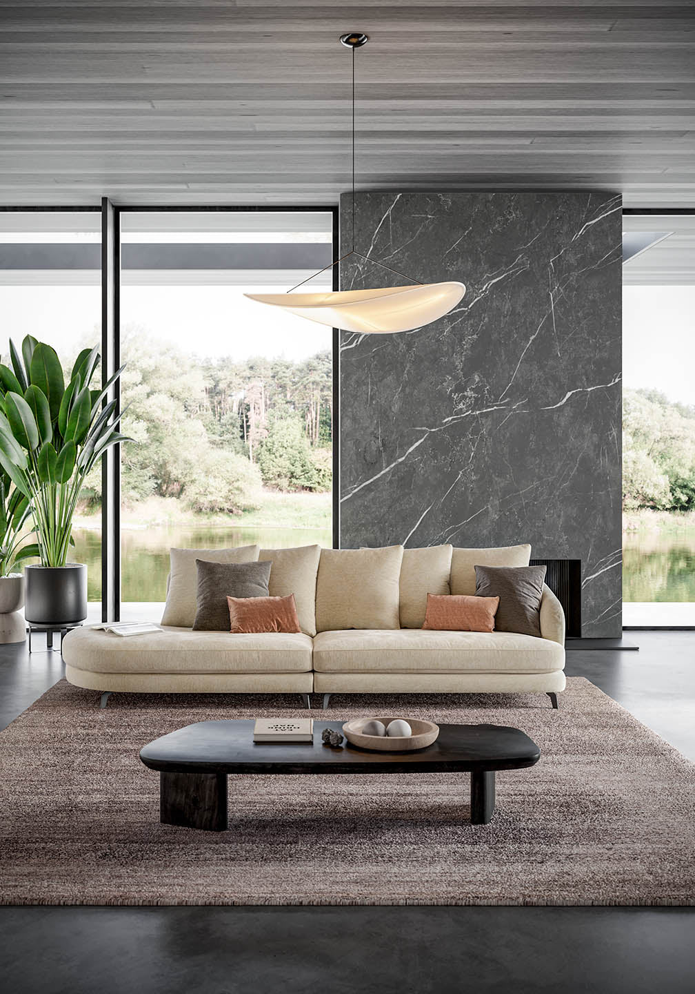 Canapea JAND,material DISCO 033,parte fixa cu 4 locuri