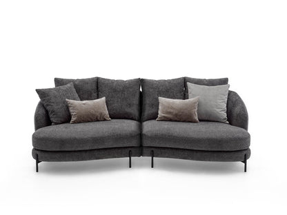 Canapea JAND,material DISCO 033,parte fixa cu 4 locuri