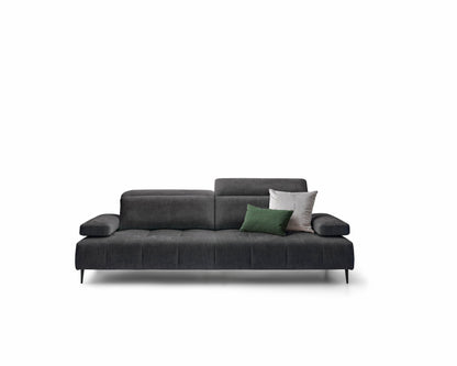 Canapea JOPLIN, material CEDRIC 054 cu 3 sezuturi fixe