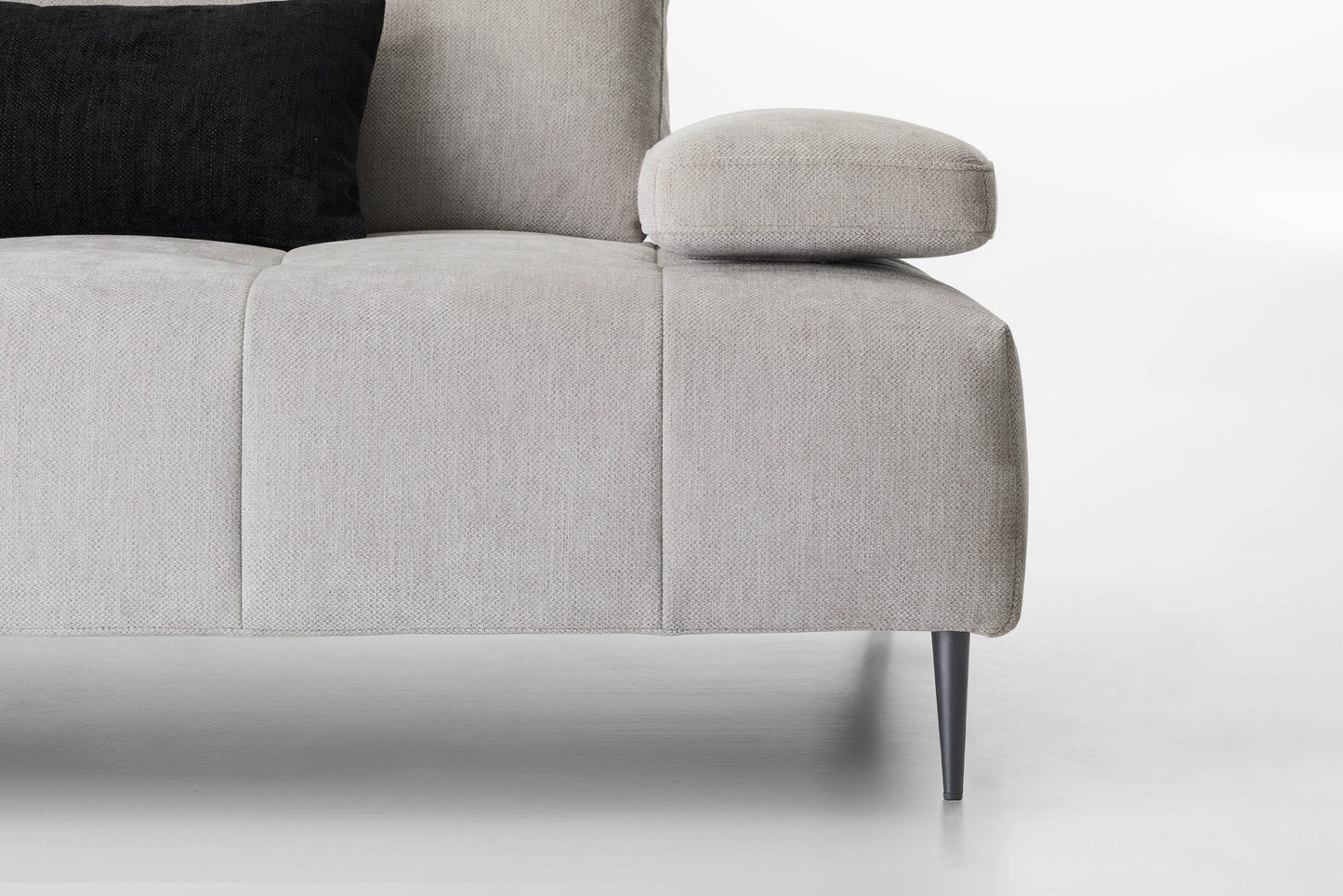 Canapea JOPLIN, material CEDRIC 054 cu 3 sezuturi fixe