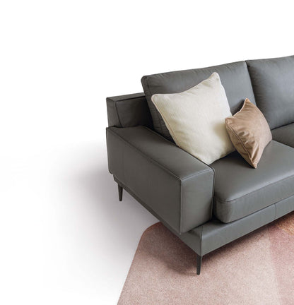 Canapea KENNEDY,material CARDIFF 016,parte fixa cu 3 locuri