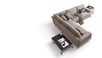 Canapea KENNEDY,material CARDIFF 016,parte fixa cu 3 locuri