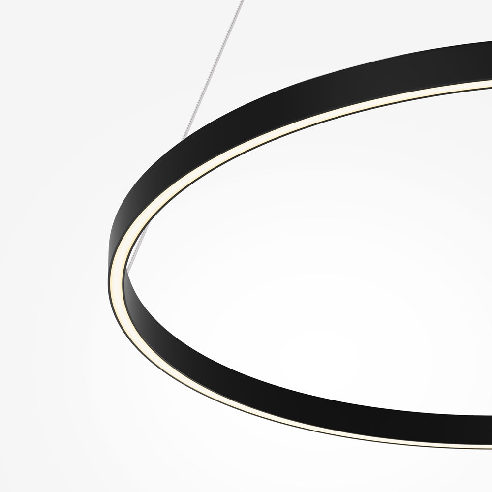 Lustra Maytoni Rim,LED ,1 cerc,black, MOD058PL-L42BK