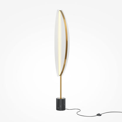 Lampa de podea Maytoni Breeze alama gold, MOD281FL-L33BS3K