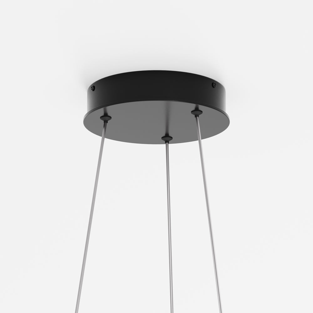 Lustra Maytoni Rim,LED ,1 cerc,black,60 cm MOD058PL-L32BK