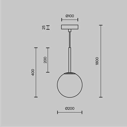 Pendul Maytoni -Basic ,MOD321PL-01G3