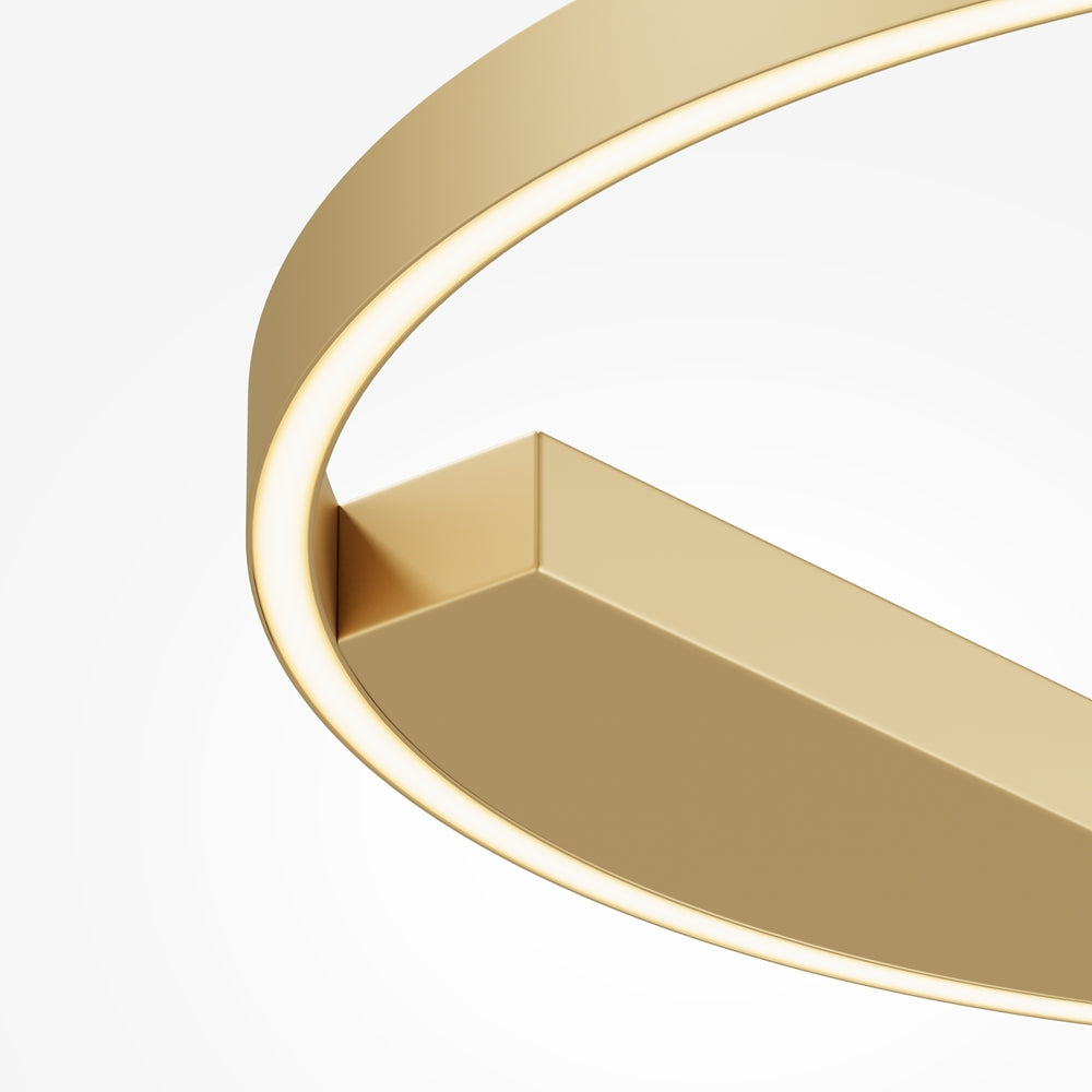Plafoniera Maytoni Rim,LED ,1 cerc,gold, MOD058CL-L35BSK