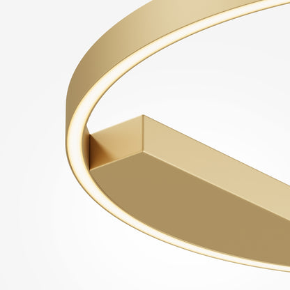 Plafoniera Maytoni Rim,LED ,1 cerc,gold, MOD058CL-L35BSK